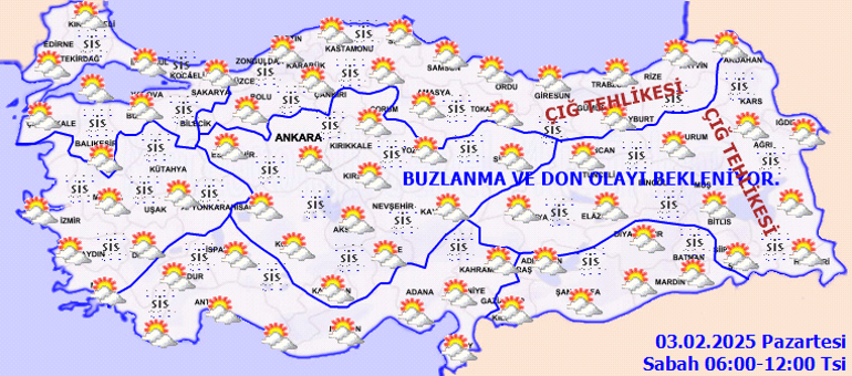Hava durumu tahminleri il il (İstanbul, Ankara, İzmir) | Bugün (3 Şubat) hava nasıl olacak İstanbulda kar ve yağmur var mı Meteoroloji kar yağışı için tarih verdi