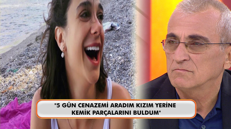 Pınar Gültekinin acılı babasından canlı yayında yürek dağlayan sözler: 5 gün cenazemi aradım kızım yerine kemik parçalarını buldum