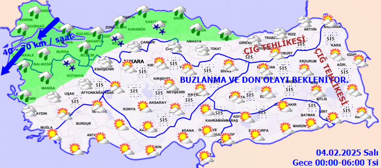 SON DAKİKA HAVA DURUMU TAHMİNLERİ İL İL | Bugün (4 Şubat) hava nasıl olacak Ankara ve İstanbula kar ne zaman yağacak, kar yağacak mı Meteoroloji ve AKOM tarih vererek uyardı