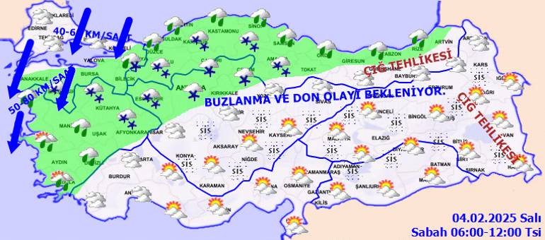 SON DAKİKA HAVA DURUMU TAHMİNLERİ İL İL | Bugün (4 Şubat) hava nasıl olacak Ankara ve İstanbula kar ne zaman yağacak, kar yağacak mı Meteoroloji ve AKOM tarih vererek uyardı