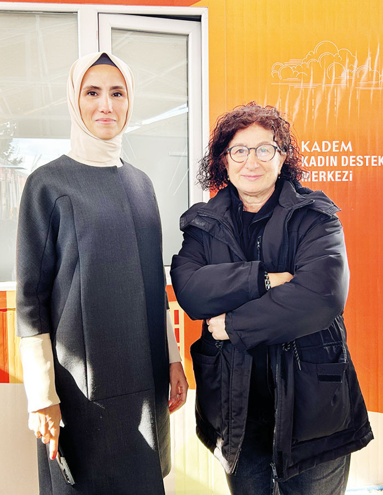 Sümeyye Erdoğan Bayraktar: Depremzedelere kardeş aile olalım