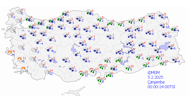 Son dakika: Sibirya soğukları geliyor İstanbulda alarm... AKOM kar yağışı için saat verdi