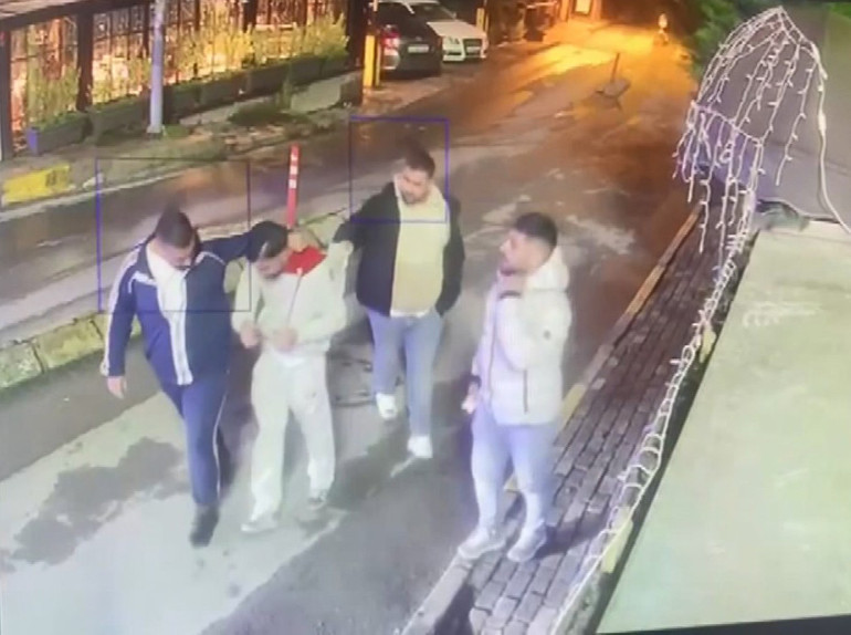 Arnavutköyde kan donduran işkence Kaçırılma anı kamerada