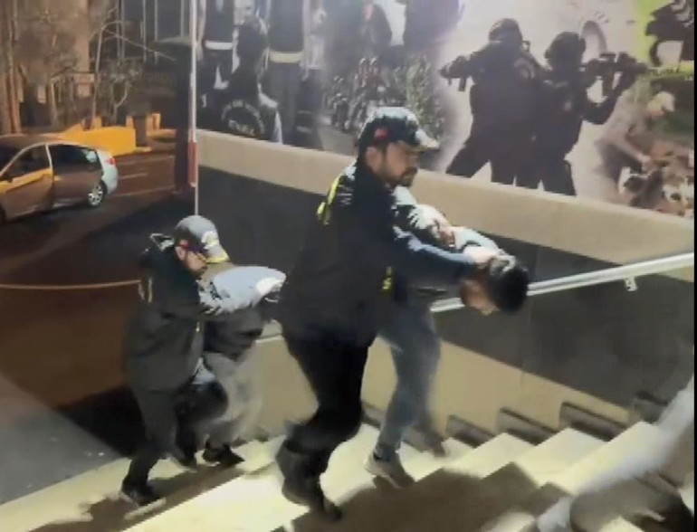 Arnavutköyde kan donduran işkence Kaçırılma anı kamerada