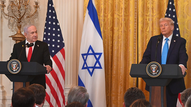 Son dakika haberi... Netanyahu ile görüşen Trump: Filistinliler Gazzeden çıkmalı