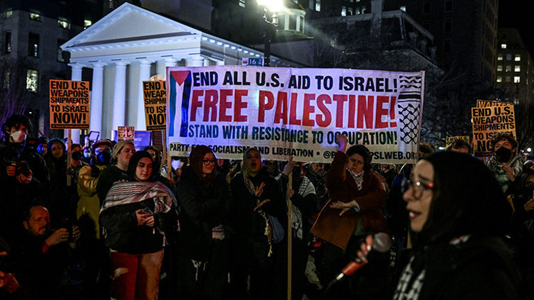 Son dakika haberi... Netanyahu ile görüşen Trump: Filistinliler Gazzeden çıkmalı