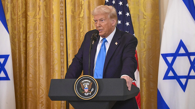 Son dakika haberi... Netanyahu ile görüşen Trump: Filistinliler Gazzeden çıkmalı