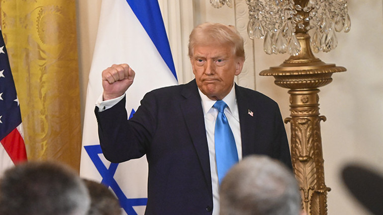 Son dakika haberi... Netanyahu ile görüşen Trump: Filistinliler Gazzeden çıkmalı