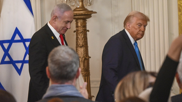 Son dakika haberi... Netanyahu ile görüşen Trump: Filistinliler Gazzeden çıkmalı