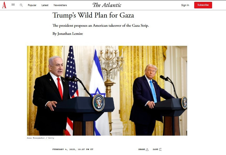 Tüm dünya şokta... Trump: ABD, Gazze Şeridini devralacak, Filistinliler Gazzeden çıkmalı Dünyanın dört bir yanından tepki yağıyor...