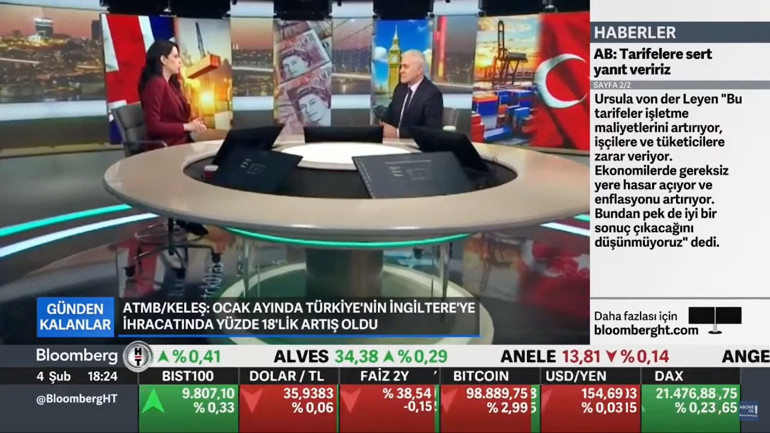 Türkiye’den İngiltere’ye ihracatta rekor artış: 15.3 milyar dolar