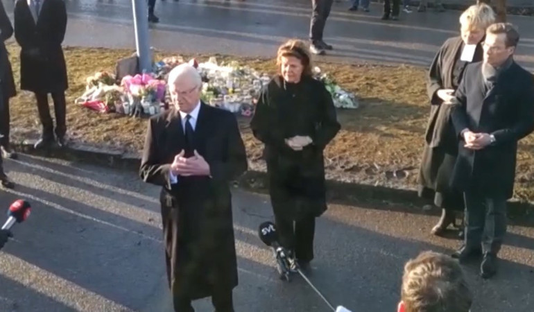 İsveç’teki saldırı nedeniyle AB Komisyonu’nda bayraklar yarıya indirildi