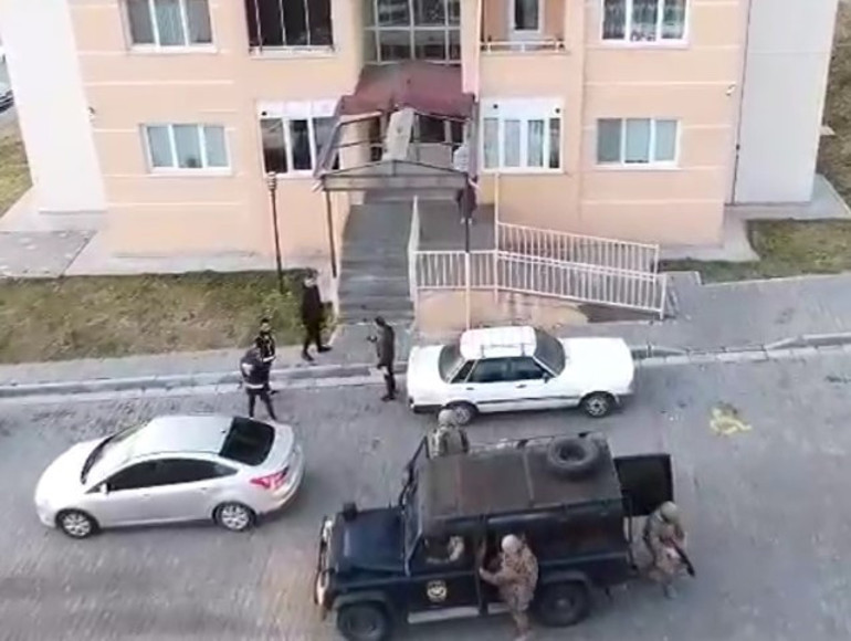 Yılanlar grubuna operasyon: 22 şüpheli gözaltına alındı, 9u tutuklandı