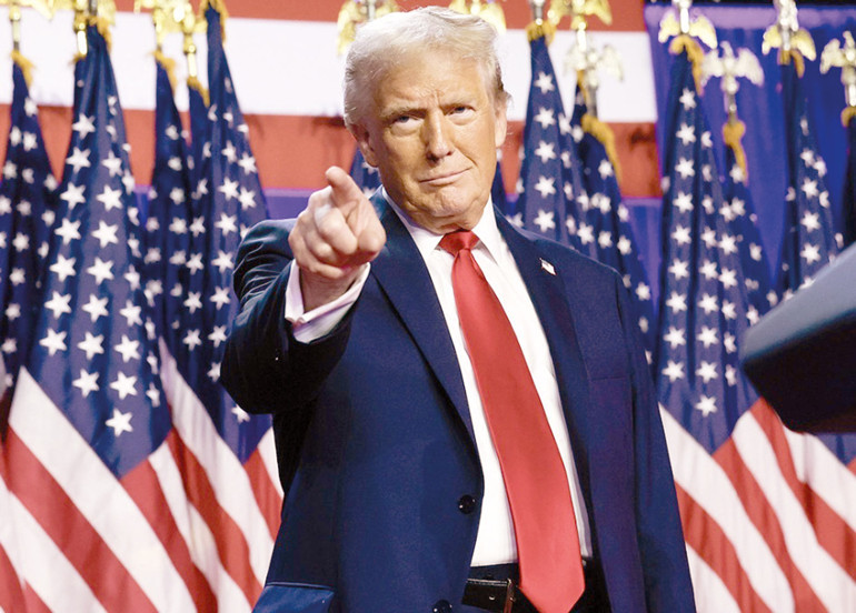 Altın Trump ile ışıldadı