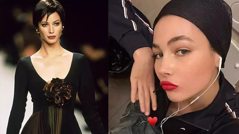 Onu da kendi gibi model yapmıştı… Anne kız değil abla kardeş gibiler