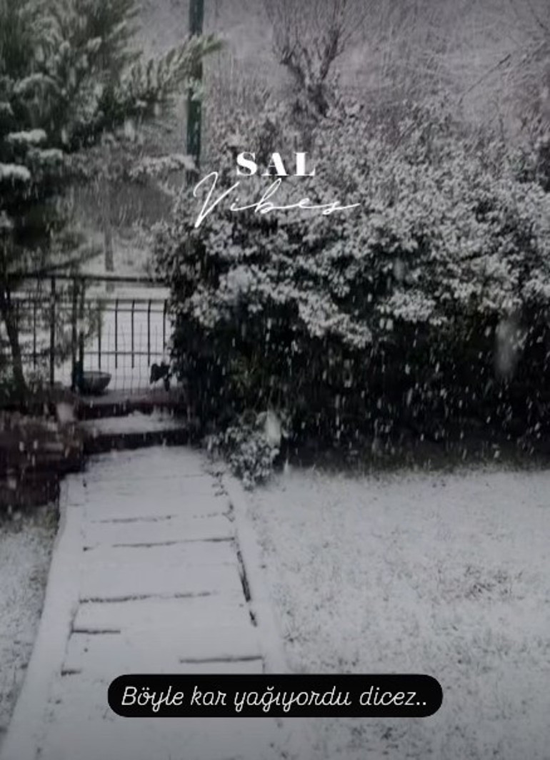 Ünlü sunucu lüks evinden paylaştı: Sabah bu manzaraya uyandık