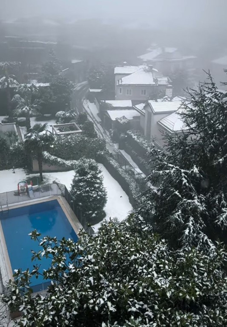 Ünlü sunucu lüks evinden paylaştı: Sabah bu manzaraya uyandık