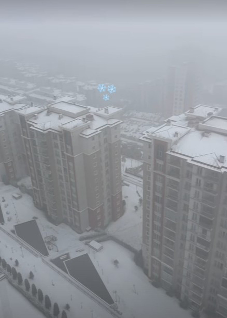 Ünlü sunucu lüks evinden paylaştı: Sabah bu manzaraya uyandık