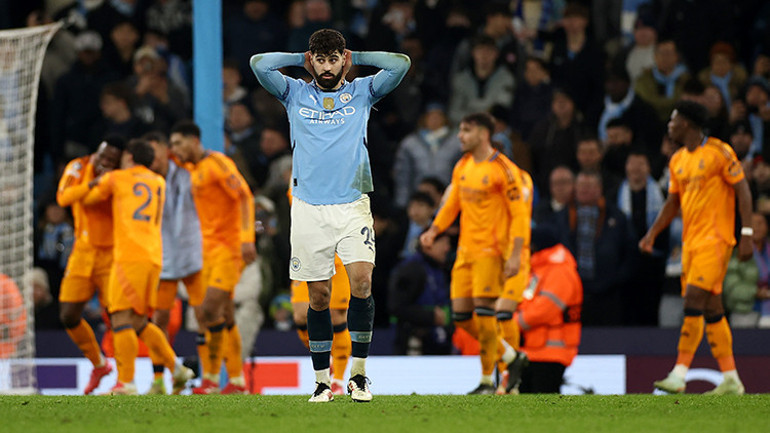 Şampiyonlar Liginde geceye damga vuran Ağlamayı bırak pankartı Real Madrid, Manchester Cityi uzatmalarda yıktı