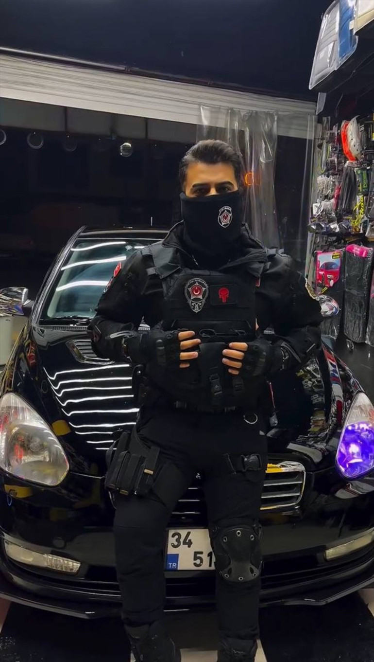 Aracında usulsüz çakar kullanan sosyal medya fenomeni Yakışıklı güvenlik cezadan kurtulamadı