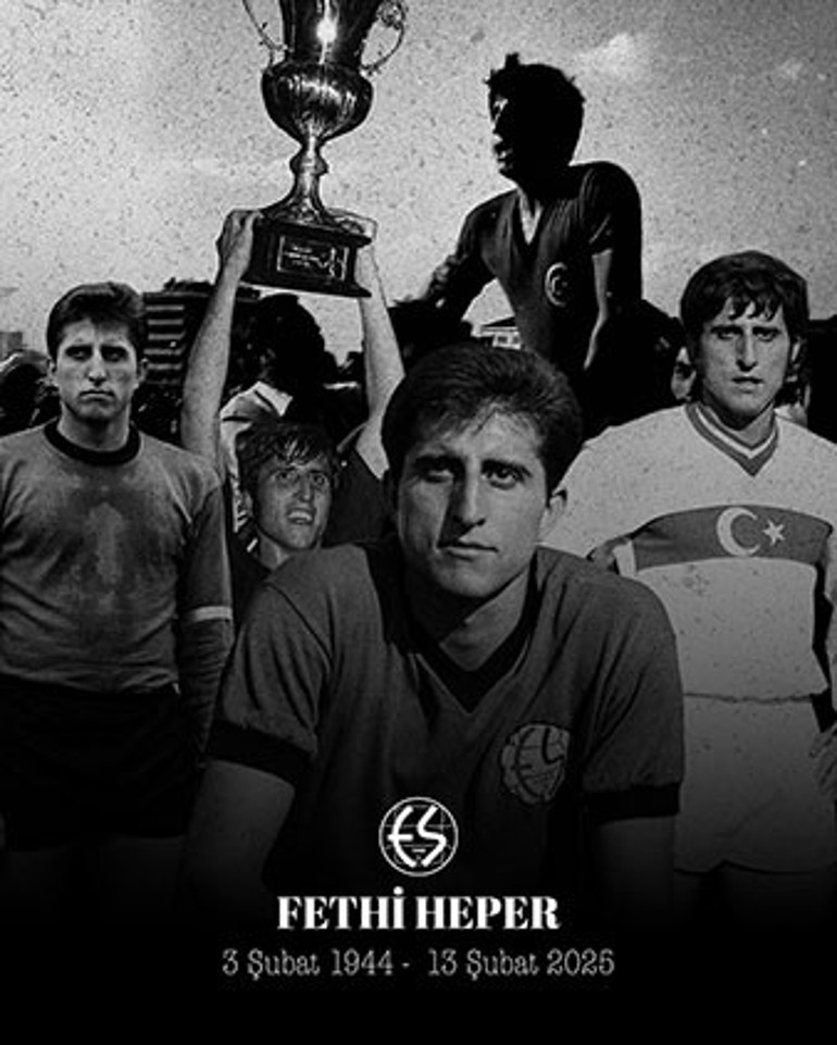 Eskişehirsporun efsane futbolcusu Fethi Heper hayatını kaybetti