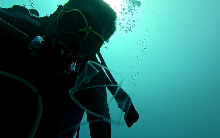 Antalya Körfezinde ilk kez görüntülendi: Sadece berrak suda görülebiliyor