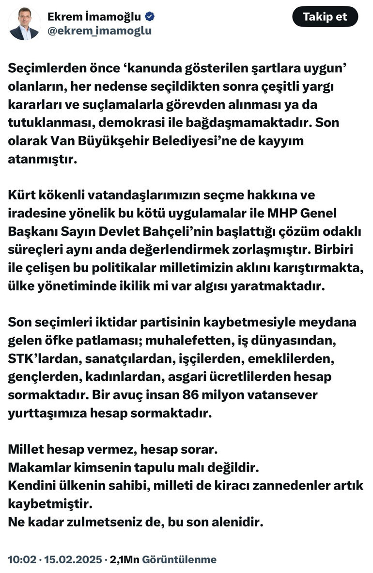 ‘PKK’nın tükürüğünü’ savunmayın bari