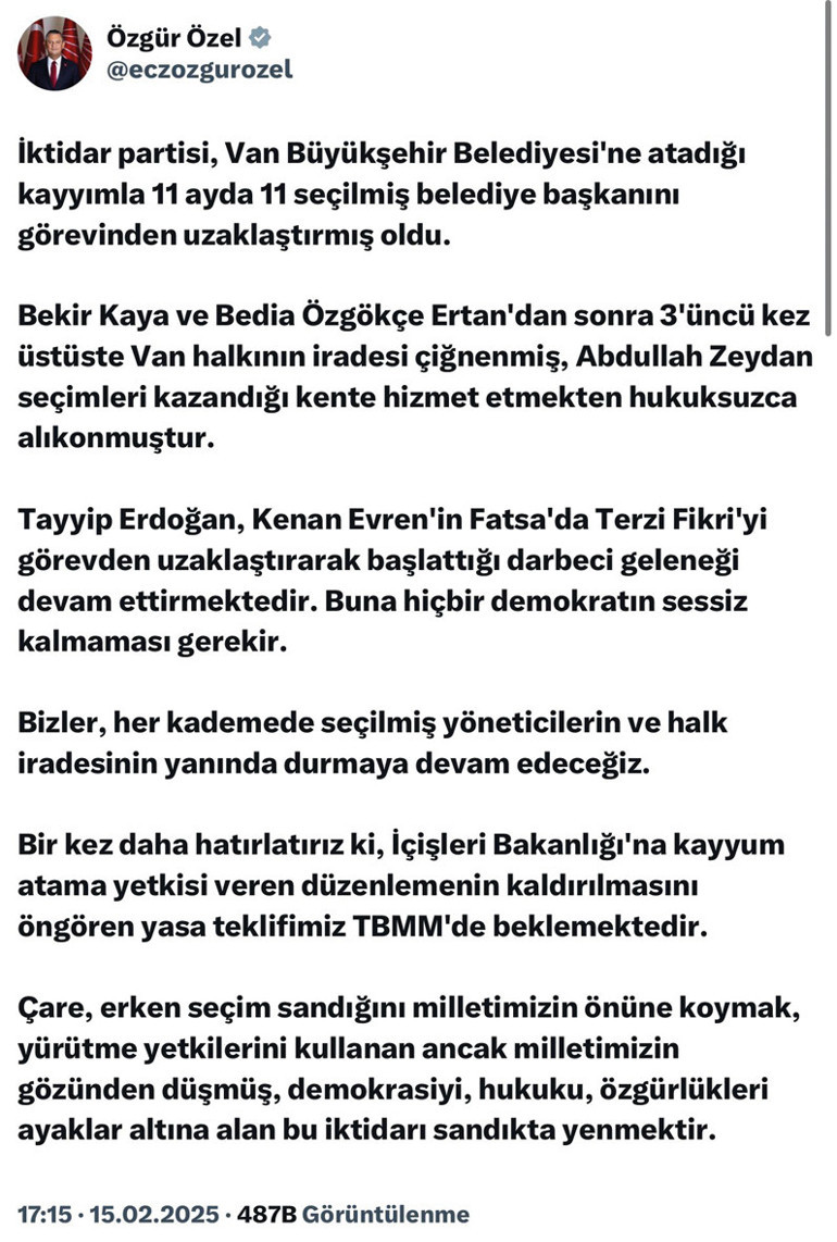 ‘PKK’nın tükürüğünü’ savunmayın bari