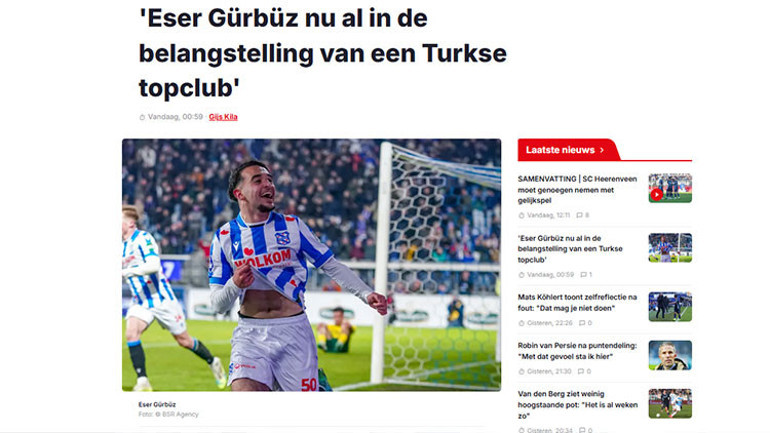 Fenerbahçenin transfer hedefi Eser Gürbüz konuştu Akrabalarım mesaj gönderiyor