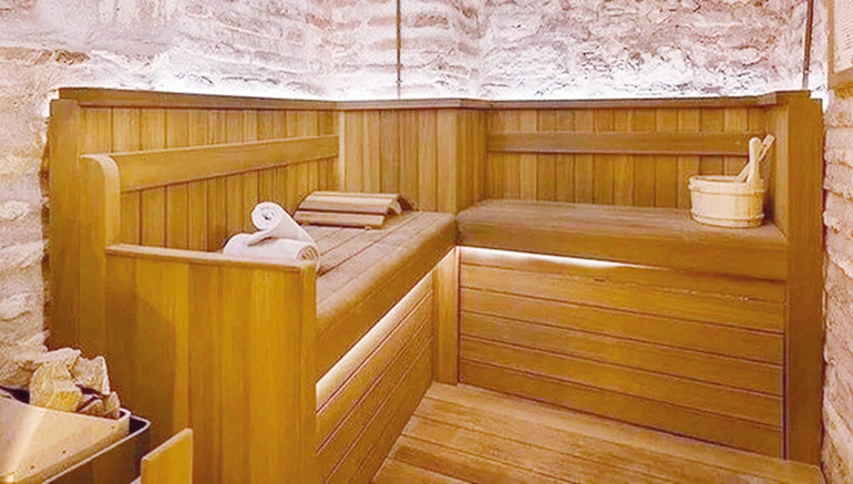 Tarihi sarnıçta ‘masaj’a mühür