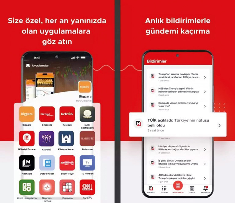 Hürriyet’ten süper uygulama