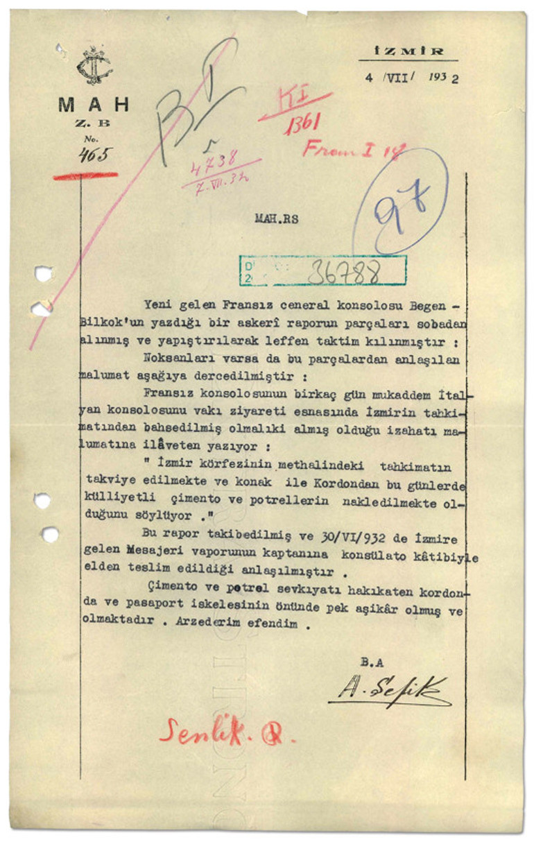 Troçkinin sürgün sırasında Sovyet istihbaratınca izlenmesi MİT raporunda