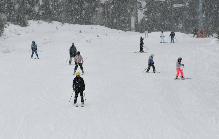 Kayak merkezlerinde en fazla kar kalınlığının ölçüldüğü yer belli oldu En soğuk nokta da oldu