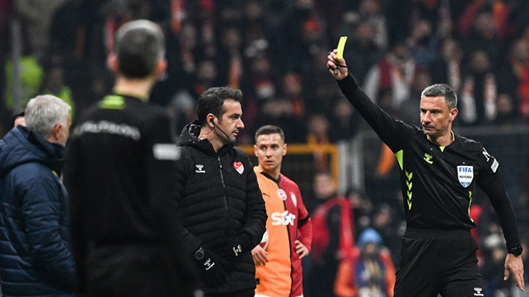 Fırat Aydınus, Slavko Vincicin Galatasaray - Fenerbahçe derbisindeki performansını değerlendirdi Yabancı hakem avantajını kullandı