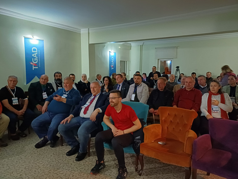 TİGAD olağanüstü genel kurulu Çankırı’da yapıldı... Okan Geçgel güven tazeledi