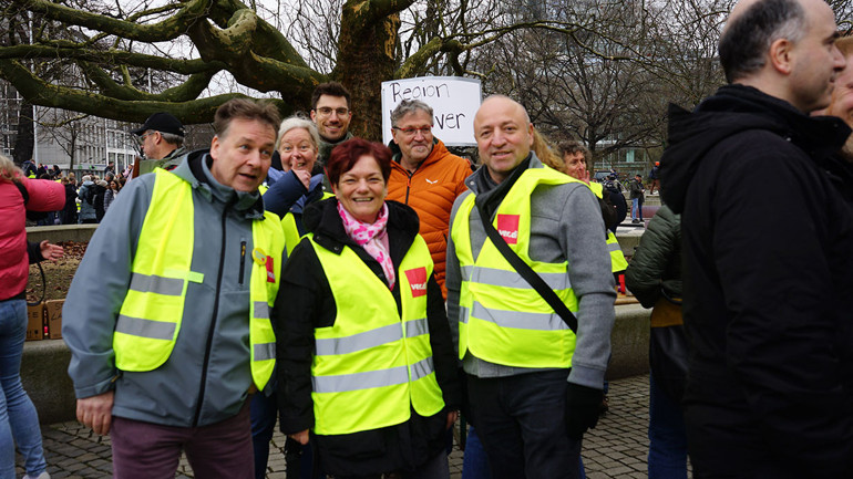 Hannover’de hayat durdu