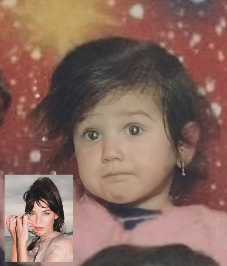 95 hafta boyunca evlerimize konuk oldu... Fotoğraftaki kız büyüdü, anne olmak için gün sayıyor