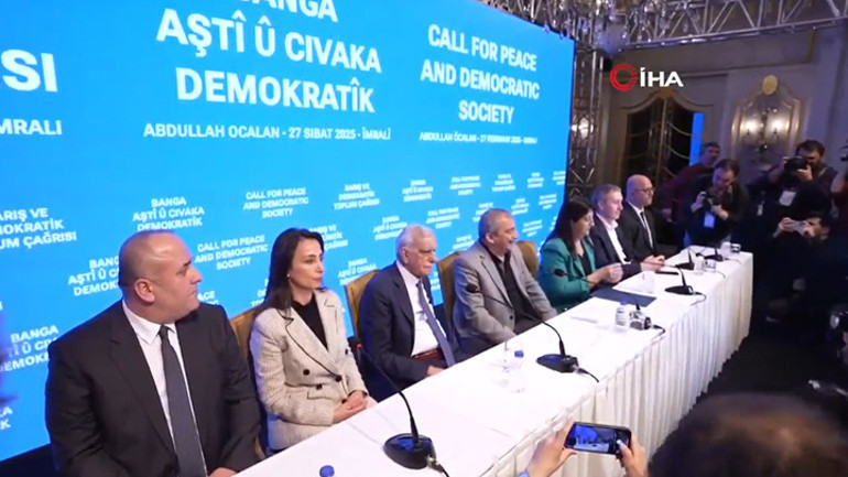 Son dakika... İmralıdan tarihi çağrı: PKK kendini feshetmeli