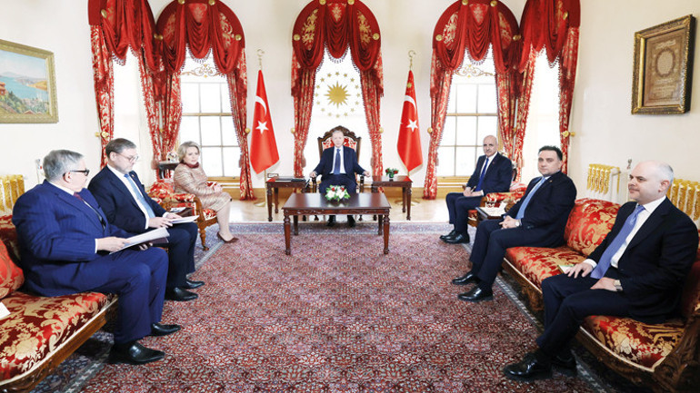 Dolmabahçe’ye Rusya’dan konuk