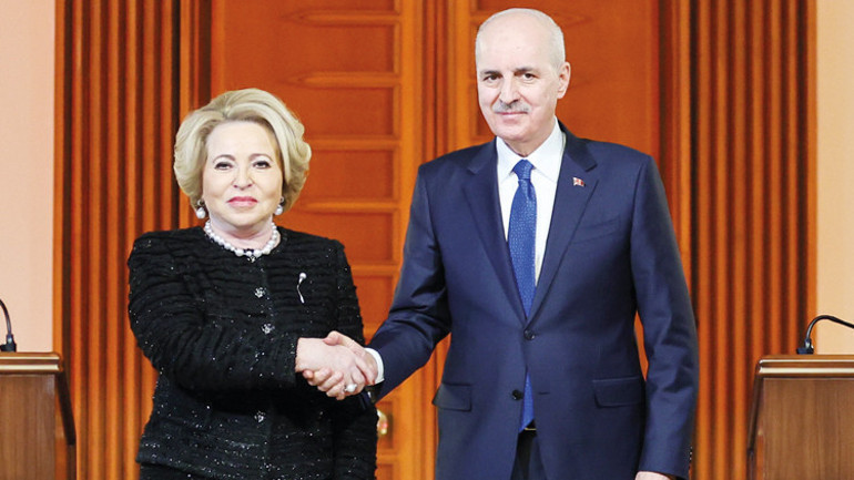 Dolmabahçe’ye Rusya’dan konuk