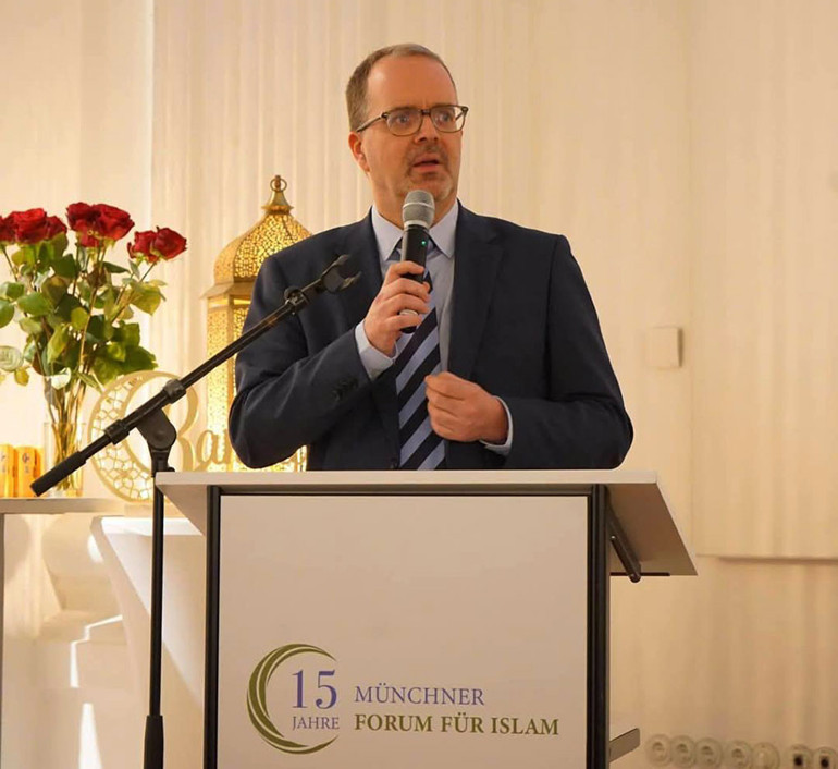 Münih’te Carmelite Kilisesi’nde Ramazan resepsiyonu