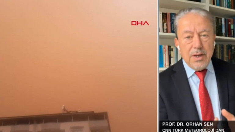 Dikkat Gökten toz yağacak... Prof. Dr. Şen canlı yayında uyardı: 2-3 gün pencereleri açmayalım