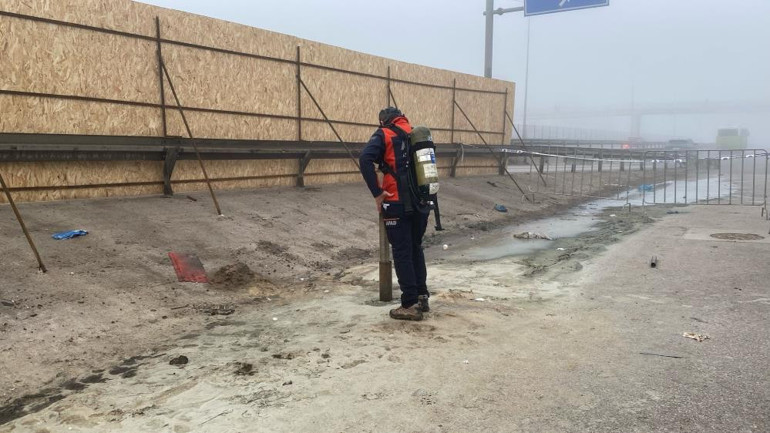 Kocaelide bulunan gaz 4 gündür aralıksız yanıyordu... Ekipler ölçüm yapıp yeniden alevlendirdi