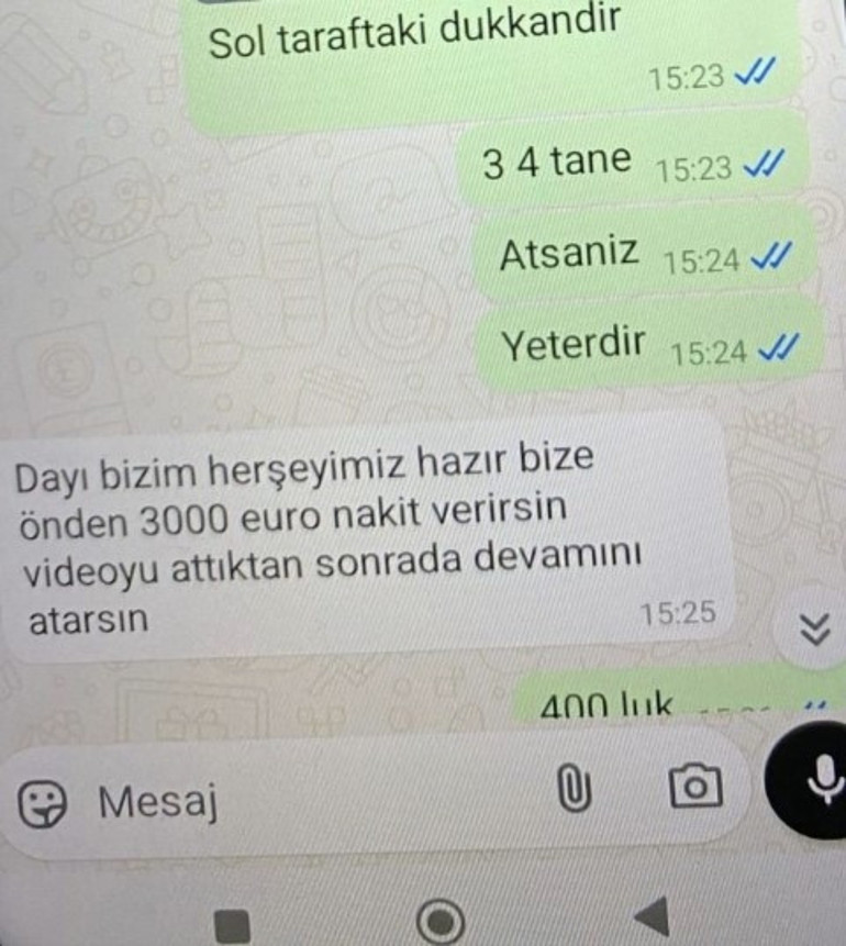 İstanbulun göbeğinde terör estirdiler Haraç çetesinin yazışmaları ortaya çıktı: Soldakine 3-4 tane atsanız yeter