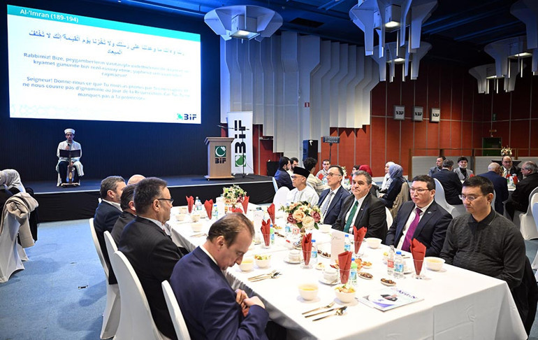 Belçika İslam Federasyonu’ndan iftar programı
