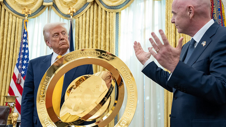 Trump ve Infantino, 2025 FIFA Kulüpler Dünya Kupasını tanıttı Takımlara 1 milyar dolarlık ödül fonu ayrıldı