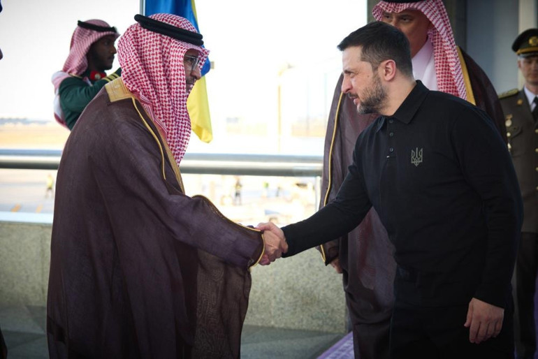Zelenskiy Suudi Arabistanda