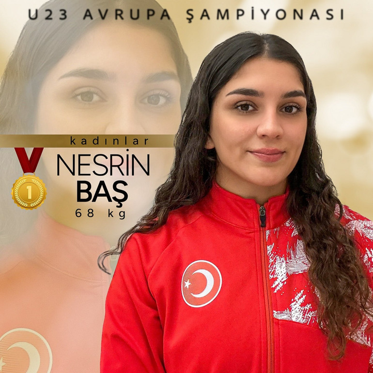 Milli sporculardan U23 Avrupa Güreş Şampiyonası’nda 2 altın madalya