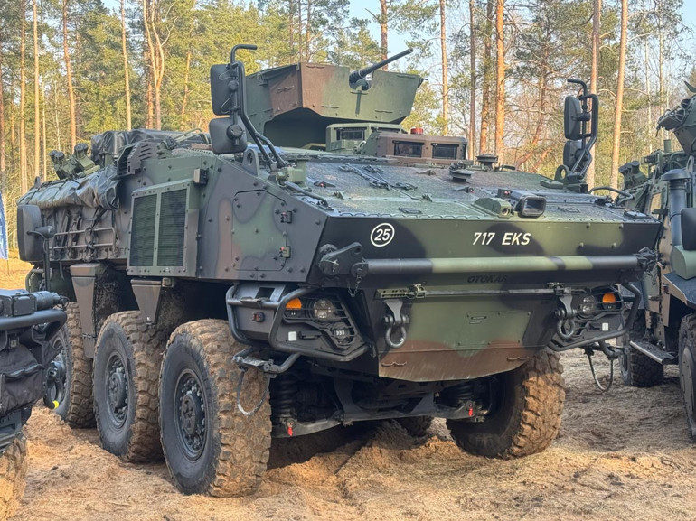 Estonyaya Türk zırhı... 50 ARMA 6x6 ve NMS 4x4ün teslimatı tamamlandı