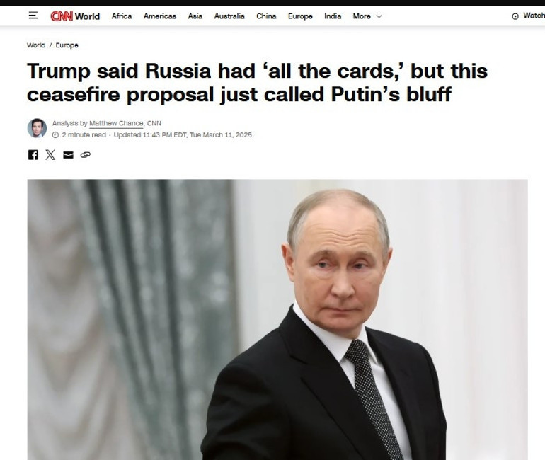 Top artık Putinde: Rusya zor tavizler vermek zorunda kalabilir Kremlinden ilk açıklama